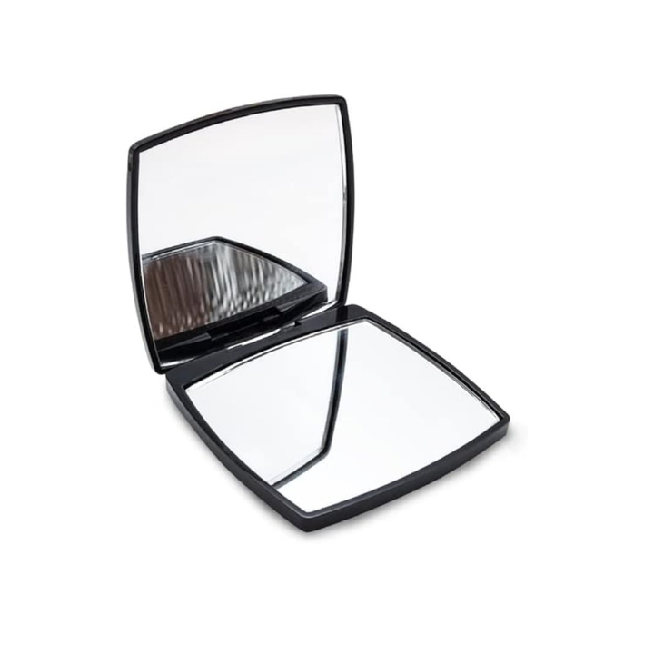 Portable 180° Compact Makeup Mirror for Travel and Home Use