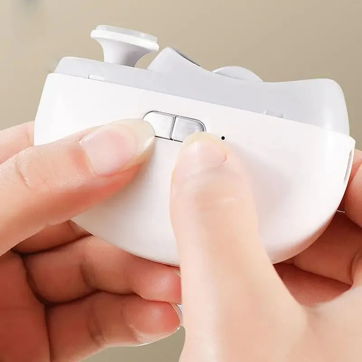 2-in-1 Cordless Nail Clipper for Easy Grooming
