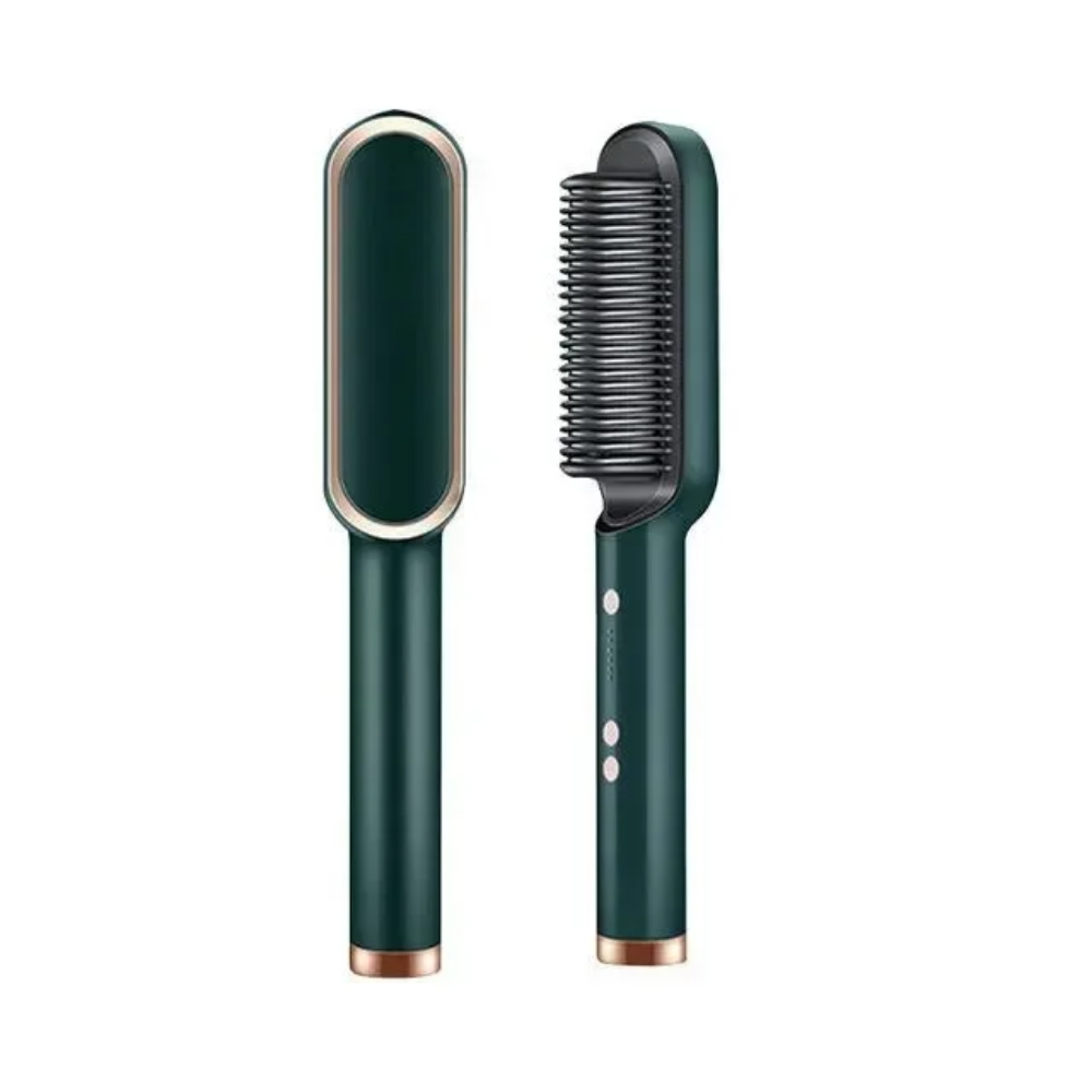 3-in-1 Hot Comb Hair Straightener for Effortless Styling
