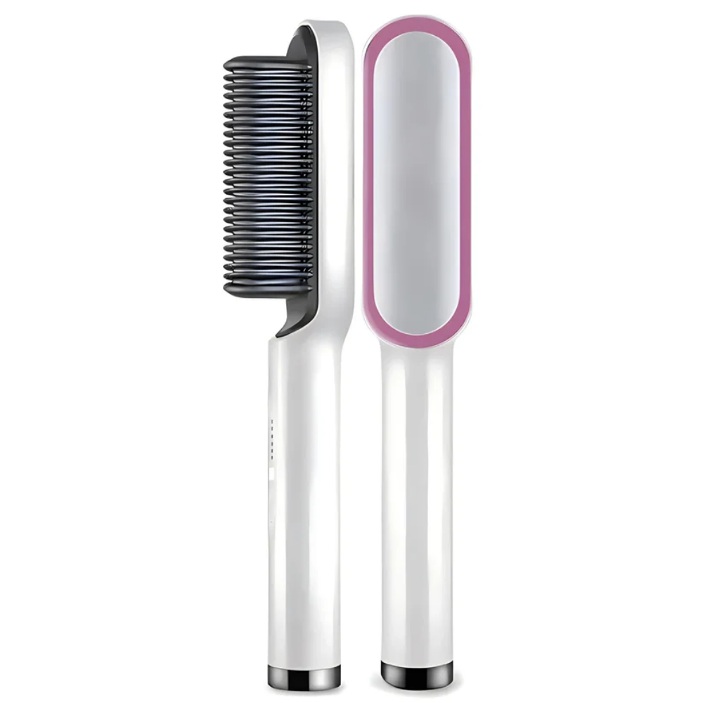 3-in-1 Hot Comb Hair Straightener for Effortless Styling