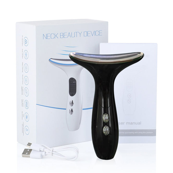 Electric EMS Neck Beauty Device for Facial Massage