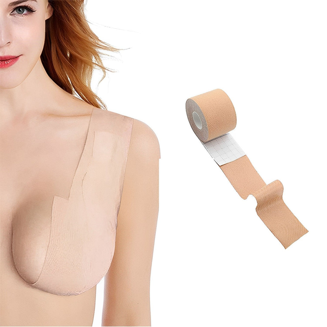 Push-Up Bra Tape for Support and Lift