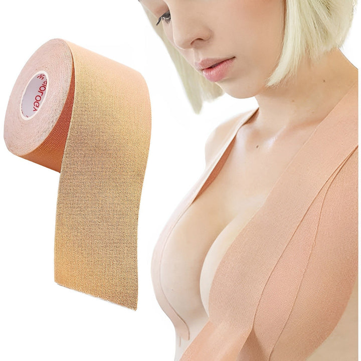 Push-Up Bra Tape for Support and Lift