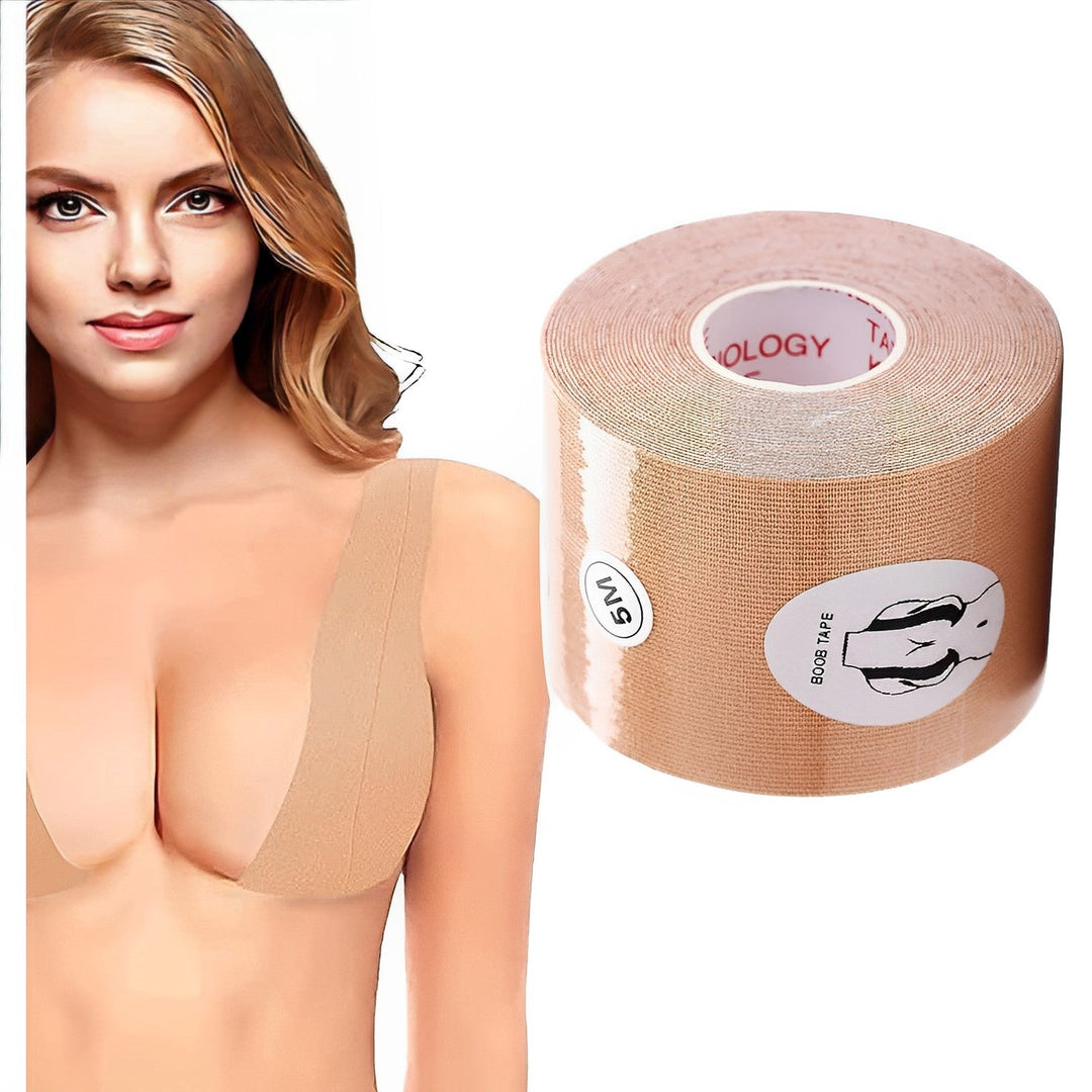 Push-Up Bra Tape for Support and Lift