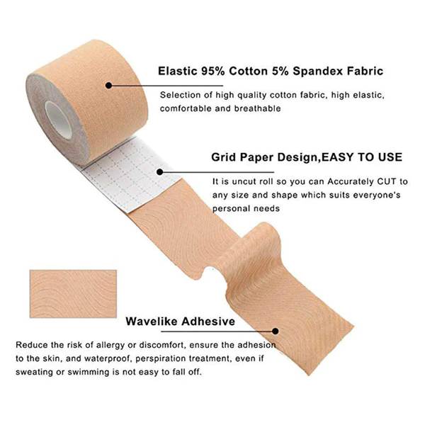 Push-Up Bra Tape for Support and Lift
