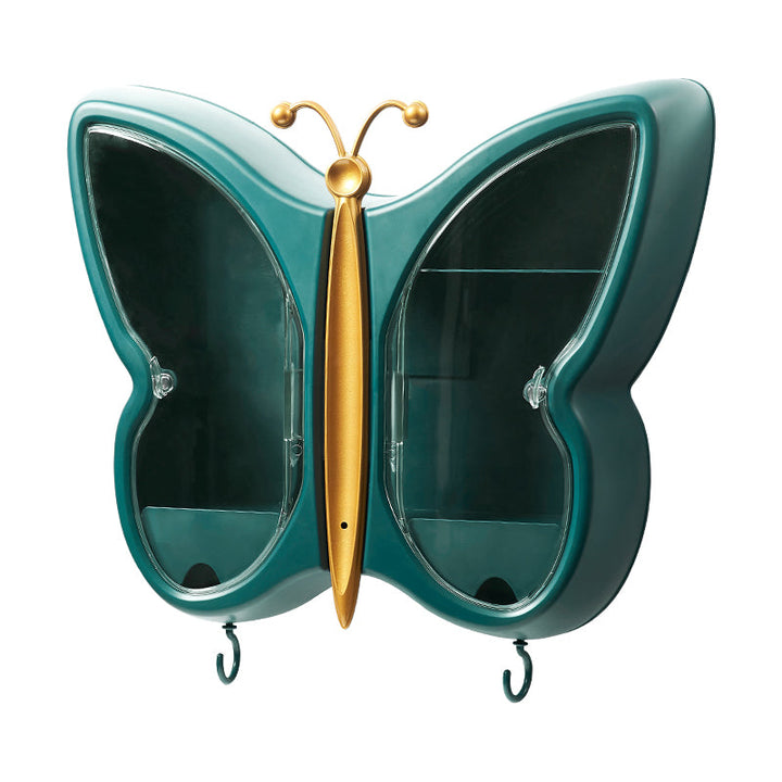 Butterfly-Themed Storage Box for Organizing and Decor