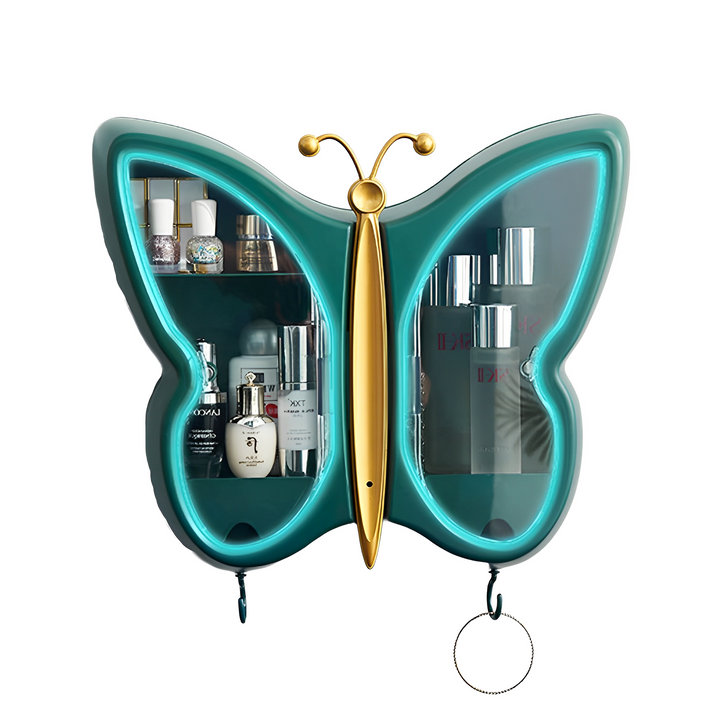 Butterfly-Themed Storage Box for Organizing and Decor