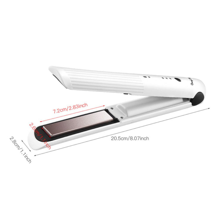 Portable Cordless Hair Straightener and Curler for Easy Styling