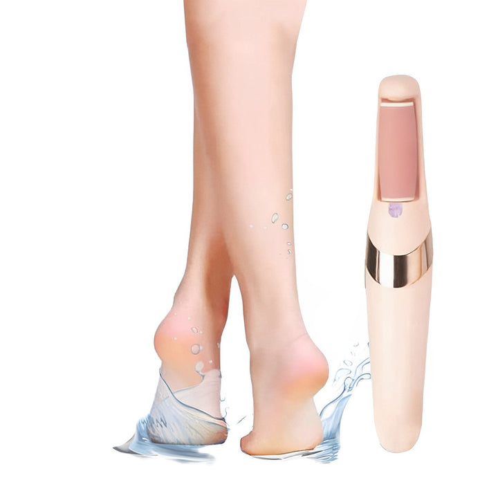 Electric Foot File for Smooth and Soft Feet - Pedicure Tool