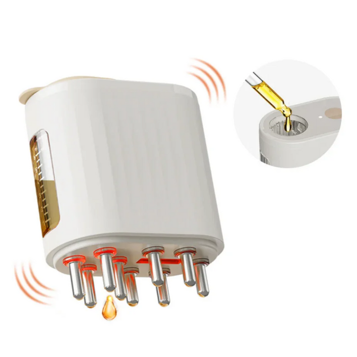 Electric Hair Oil Applicator Tool for Easy and Precise Application
