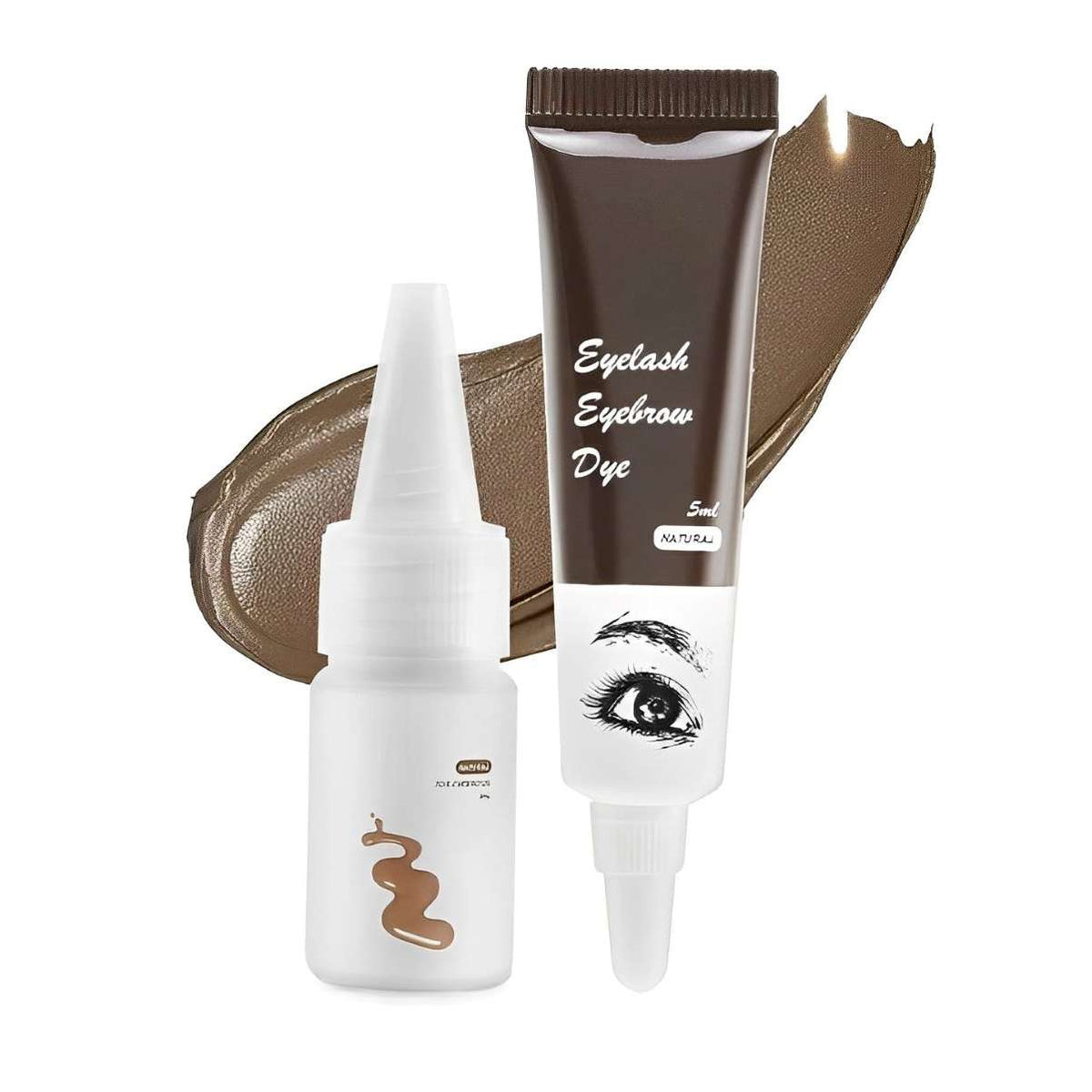 Eyelash and Eyebrow Tinting Henna for Natural Color Enhancement