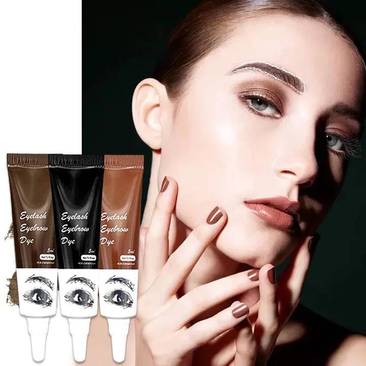 Eyelash and Eyebrow Tinting Henna for Natural Color Enhancement