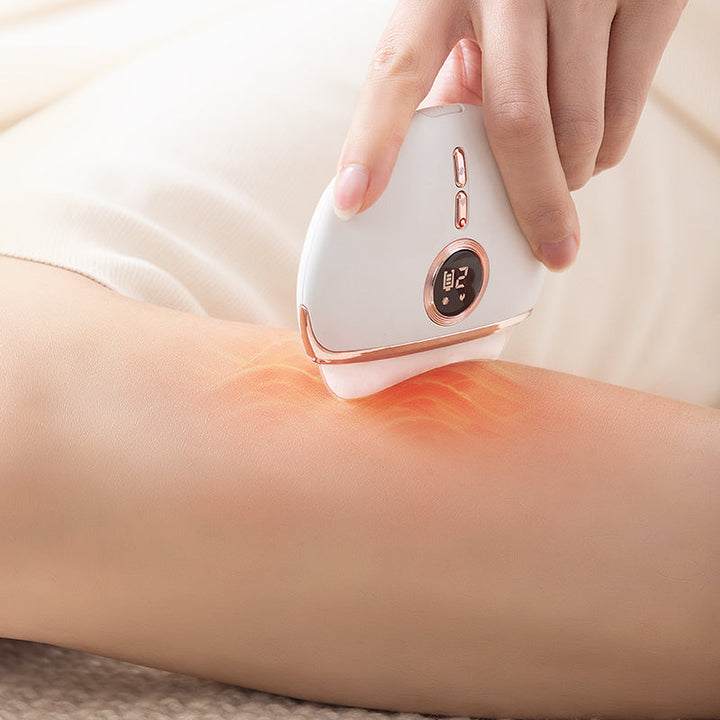 Red Light Face Massager and Gua Sha Tool for Skin Rejuvenation