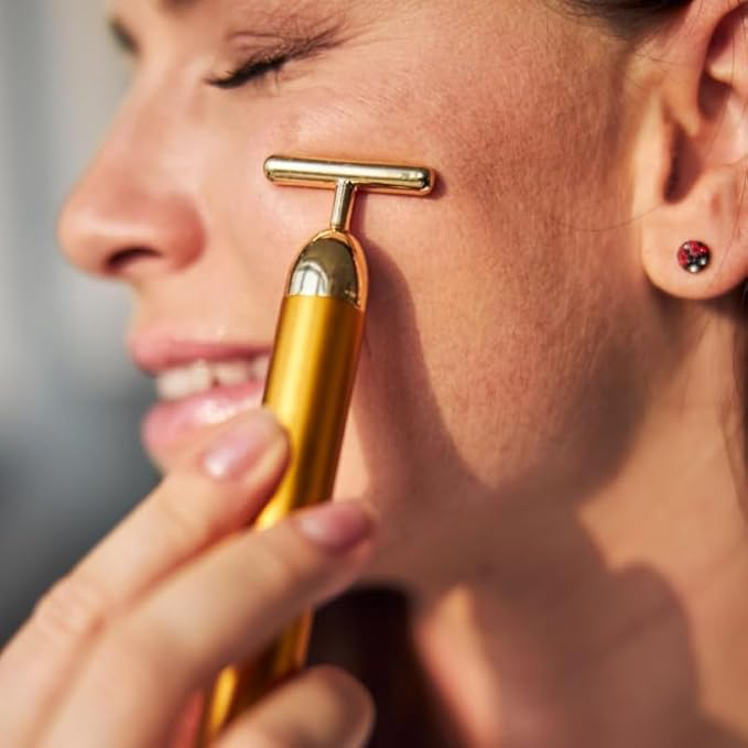 Vibrating Facial Massager for Relaxation and Skin Rejuvenation