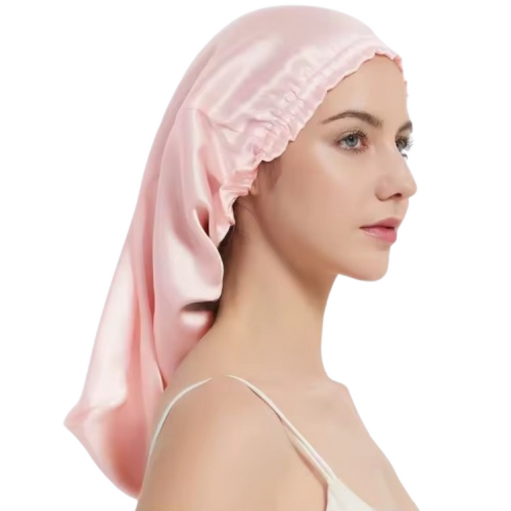 Satin Bonnet for Long Hair - Comfortable Sleep Cap