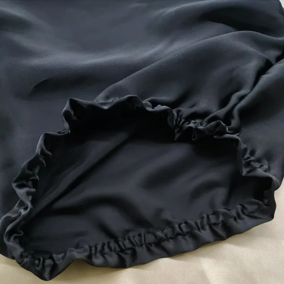 Satin Bonnet for Long Hair - Comfortable Sleep Cap