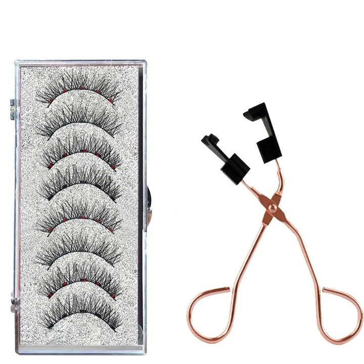 Magnetic False Eyelashes for Effortless Glamour and Easy Application