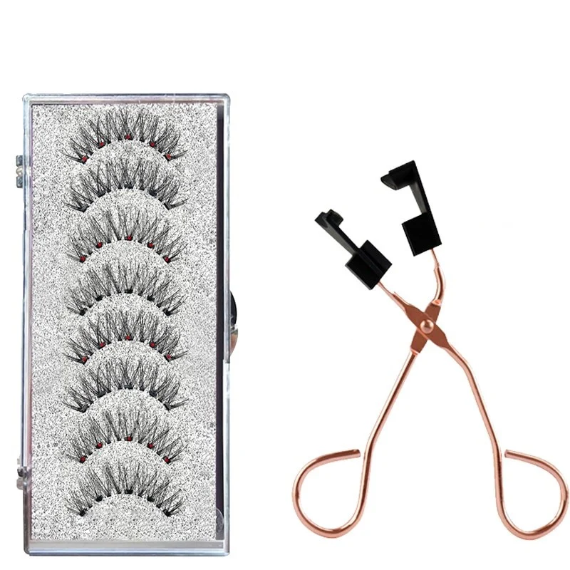 Magnetic False Eyelashes for Effortless Glamour and Easy Application