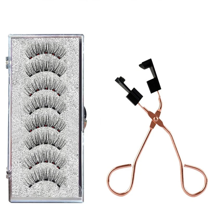 Magnetic False Eyelashes for Effortless Glamour and Easy Application