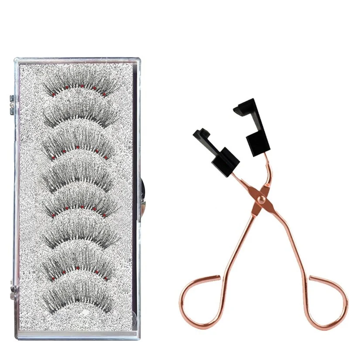 Magnetic False Eyelashes for Effortless Glamour and Easy Application