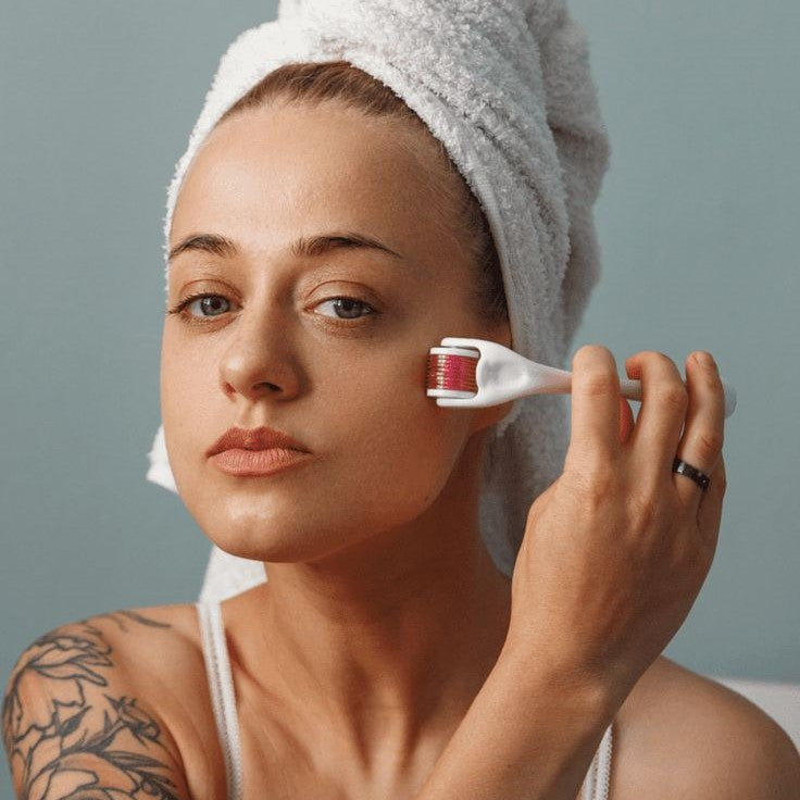 Microneedling Roller Set for Skin and Hair Care