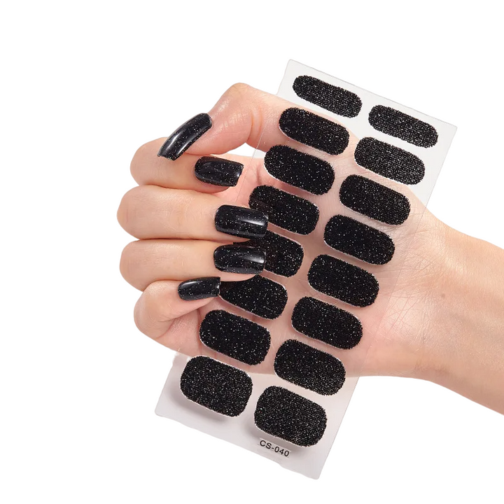Nail Stickers - Colorful Nail Polish Wraps for Easy Application