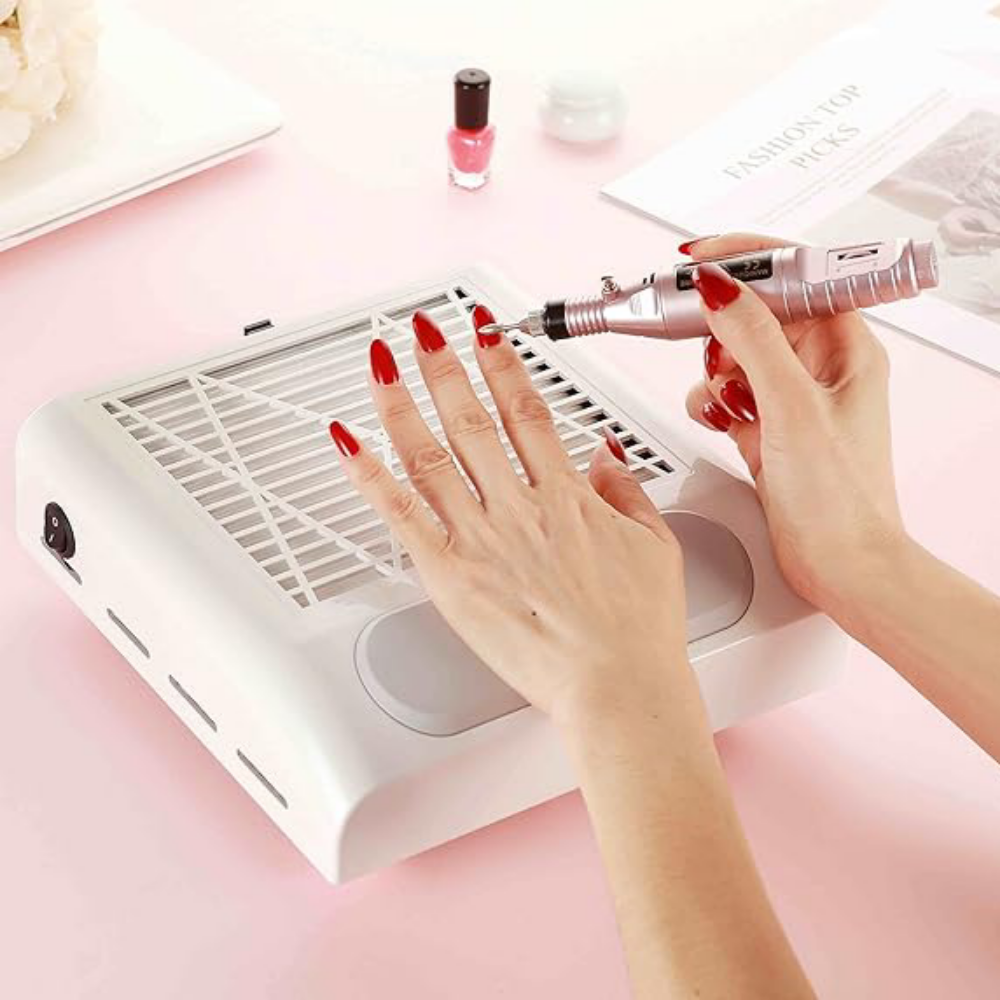 Efficient Nail Dust Collector for Clean and Professional Manicures
