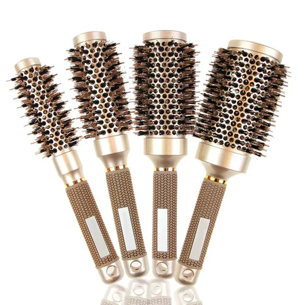 Professional Round Hair Brush for Smooth Styling and Volume