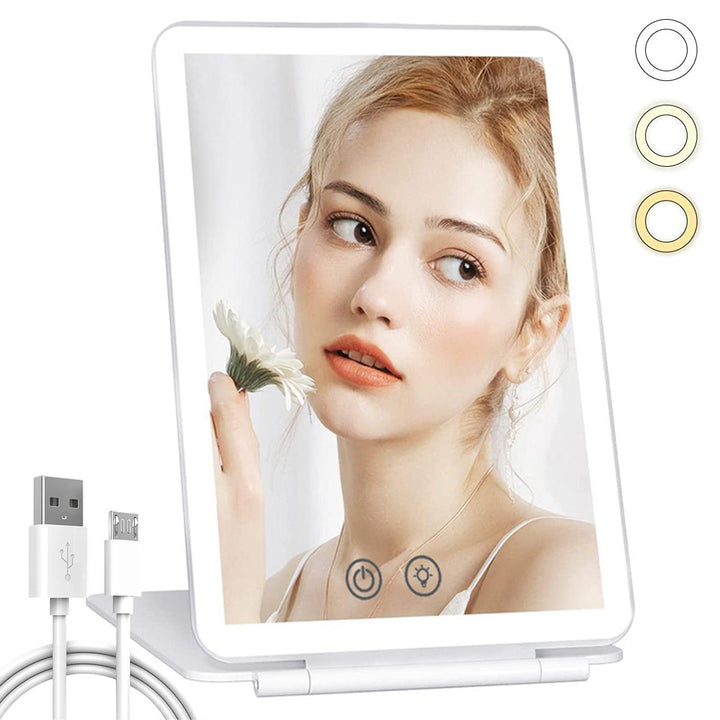 Illuminated Vanity Mirror for Flawless Makeup Application