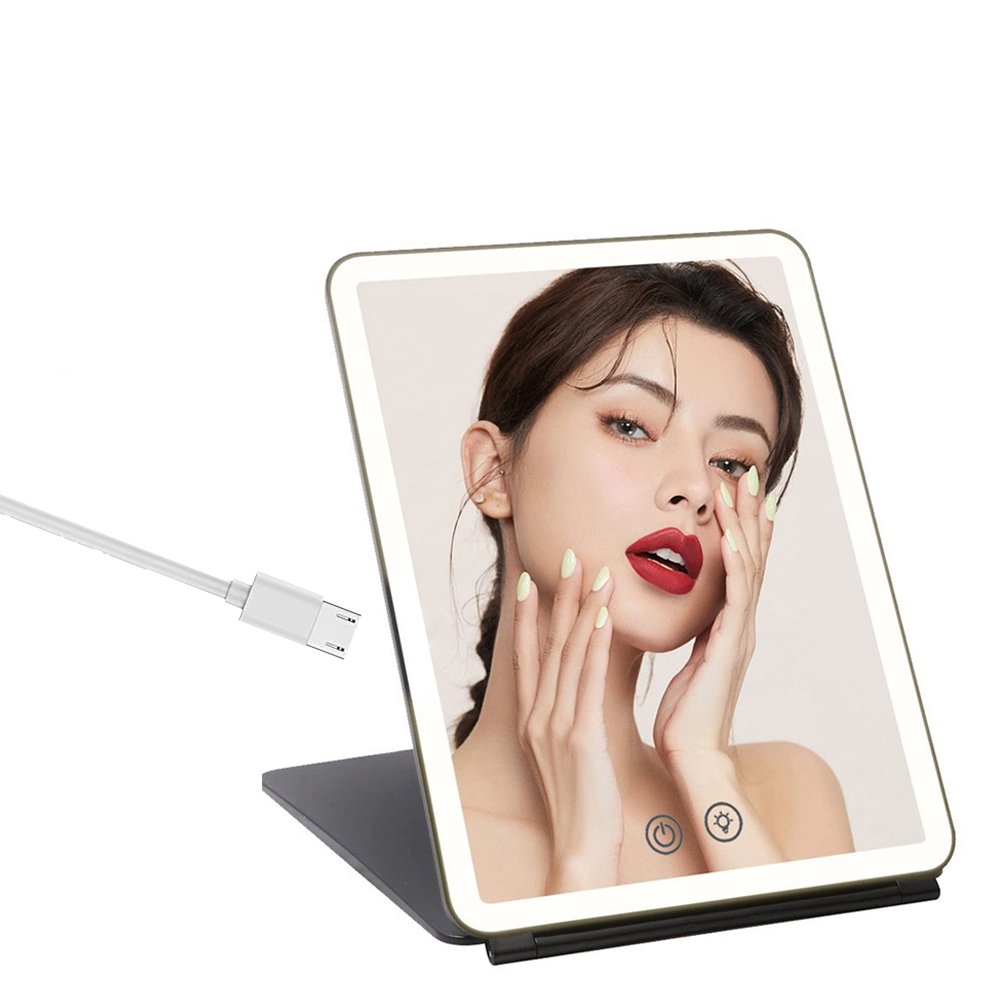 Illuminated Vanity Mirror for Flawless Makeup Application