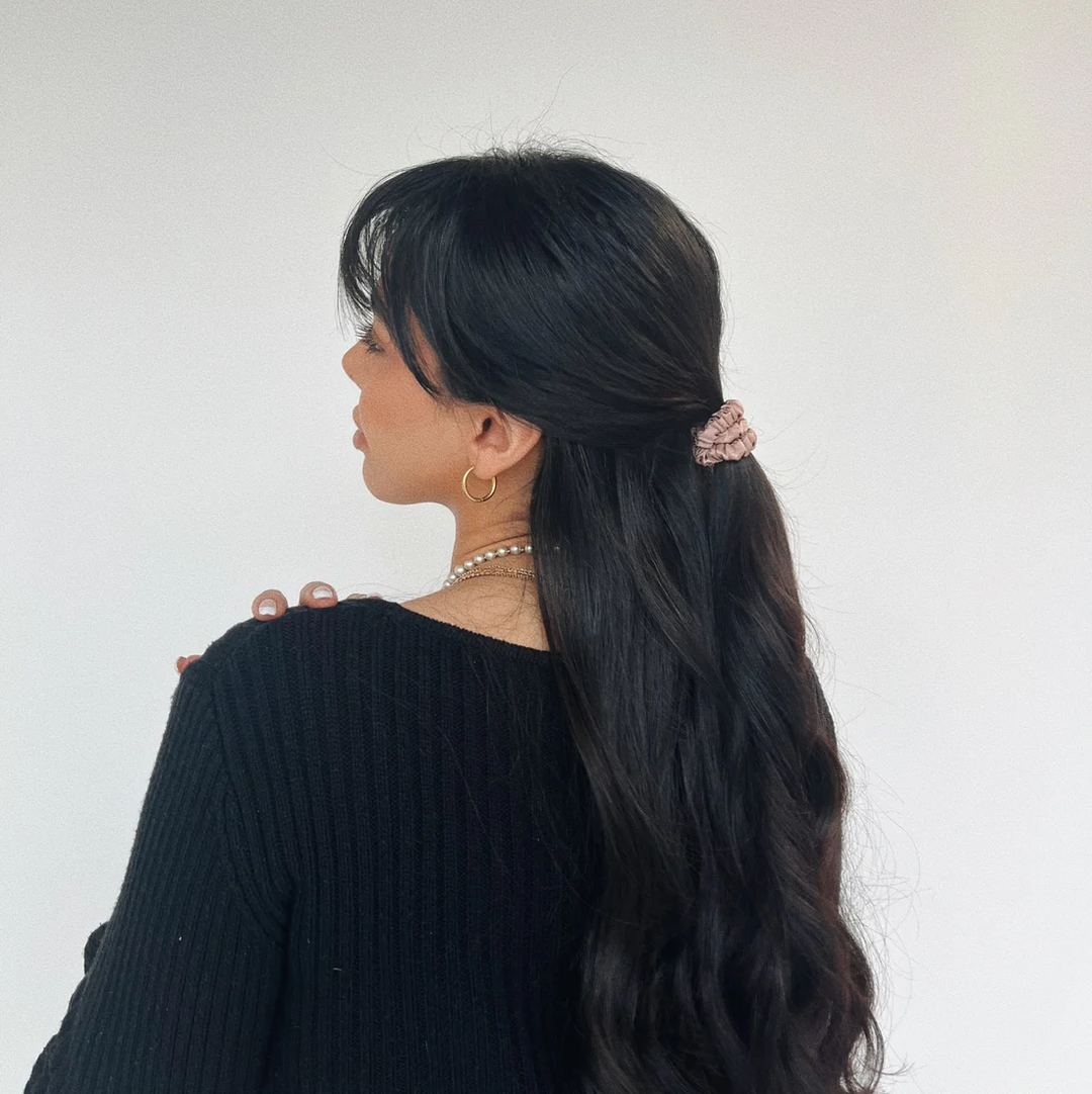 Silky Hair Tie for Gentle Hold and Reduced Breakage