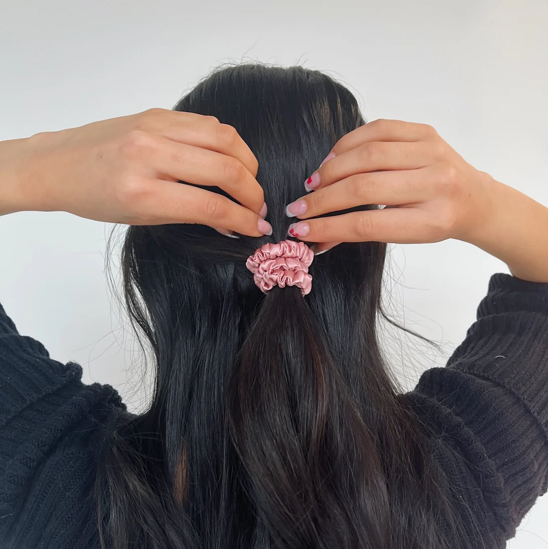 Silky Hair Tie for Gentle Hold and Reduced Breakage