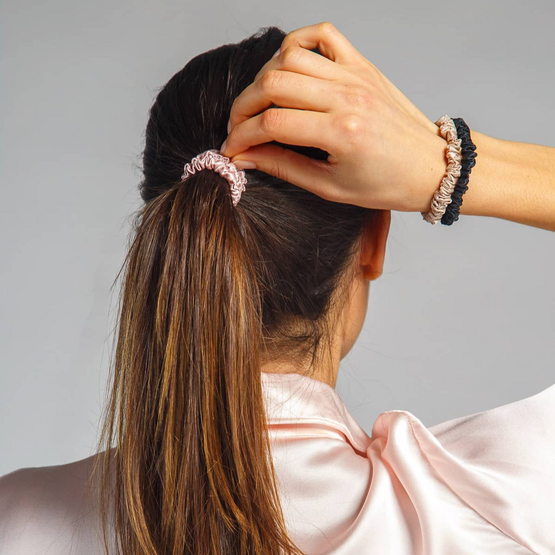 Silky Hair Tie for Gentle Hold and Reduced Breakage