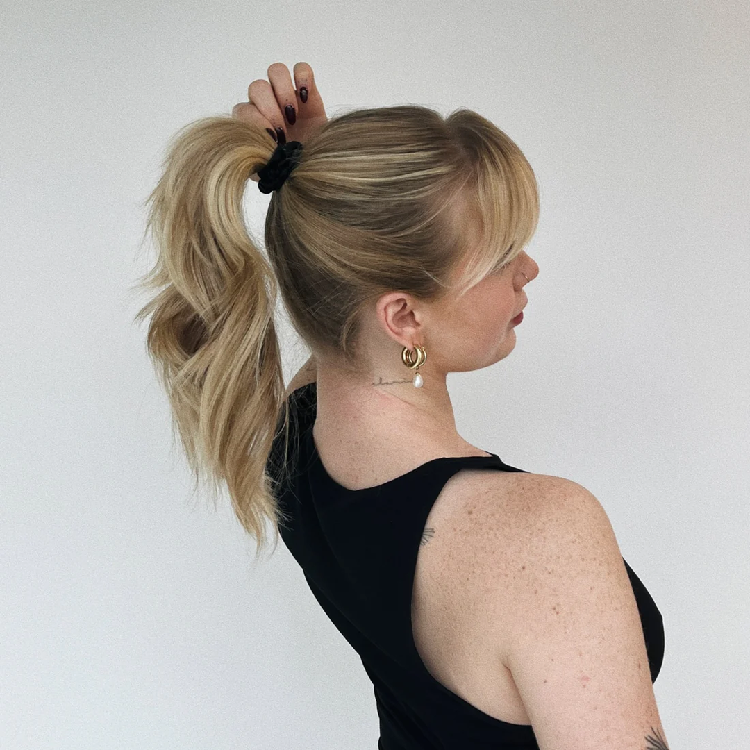 Silky Hair Tie for Gentle Hold and Reduced Breakage