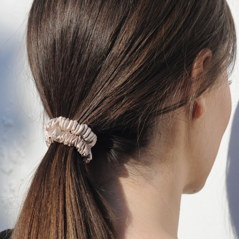 Silky Hair Tie for Gentle Hold and Reduced Breakage
