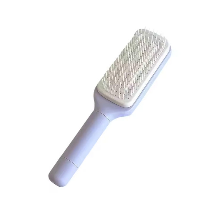 Self-Cleaning Hair Brush for Effortless Hair Care and Maintenance