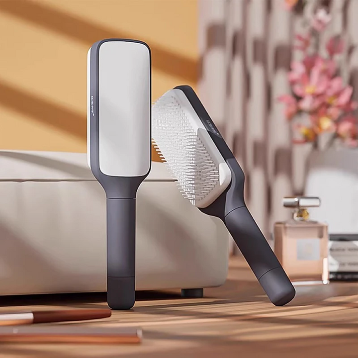 Self-Cleaning Hair Brush for Effortless Hair Care and Maintenance