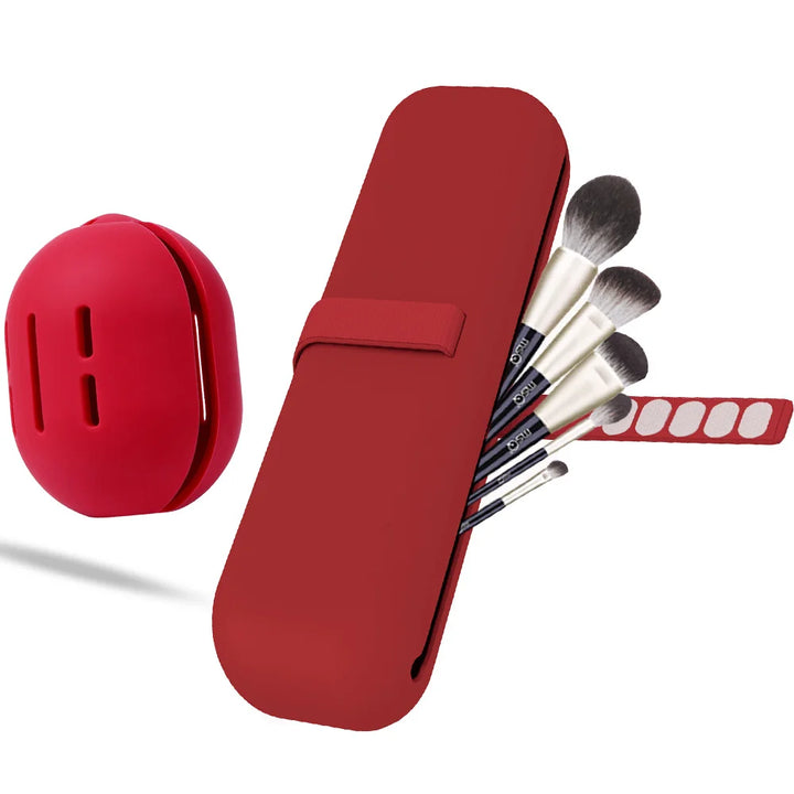 Silicone Makeup Brush Organizer for Easy Storage and Access