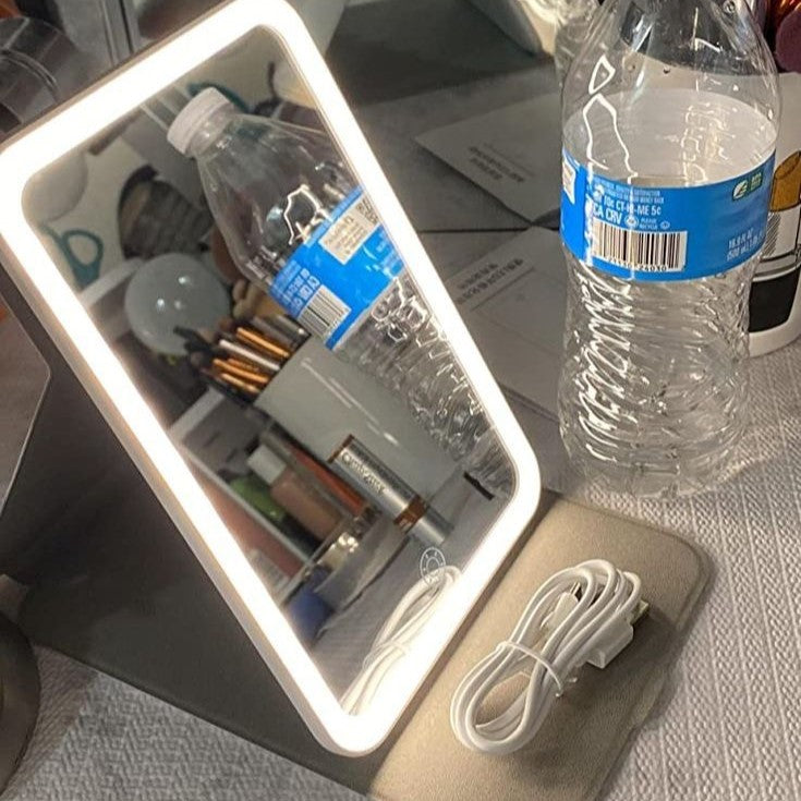 Compact Travel Mirror for On-the-Go Use