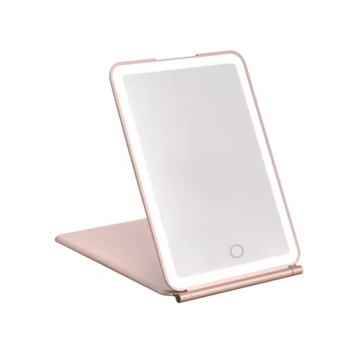 Compact Travel Mirror for On-the-Go Use