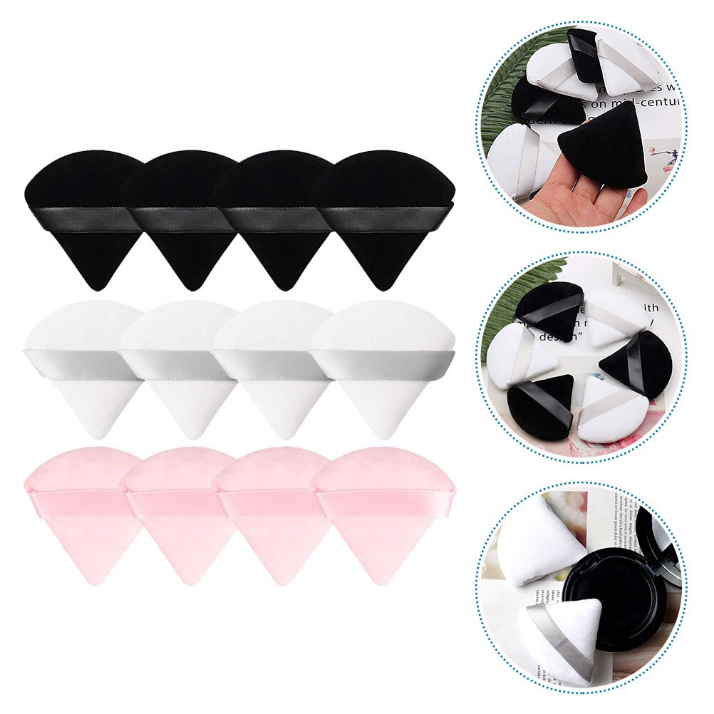 Triangle Makeup Powder Puffs for Flawless Application