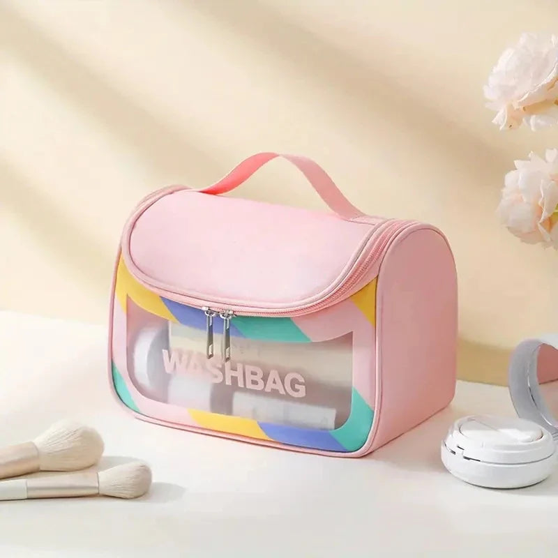 Waterproof Makeup Organizer Pouch for Travel and Storage