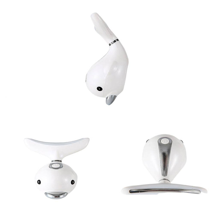 Neck and Face Photon LED Massager for Relaxation and Rejuvenation