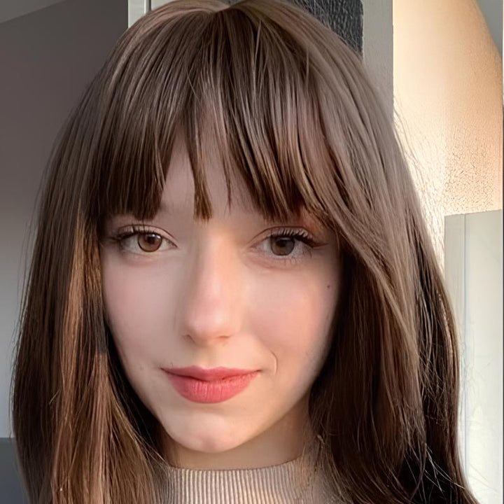 Human Hair Clip-In Fringe Bangs for Stylish Makeovers