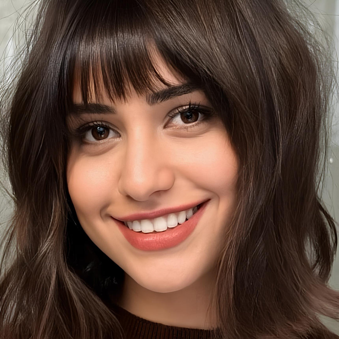 Human Hair Clip-In Fringe Bangs for Stylish Makeovers